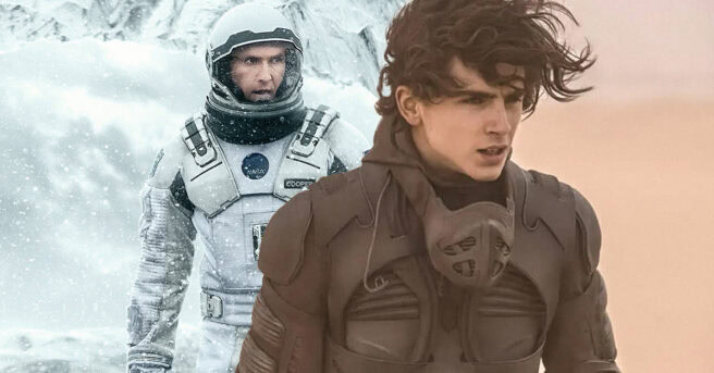 timothee chalamet, interstellar